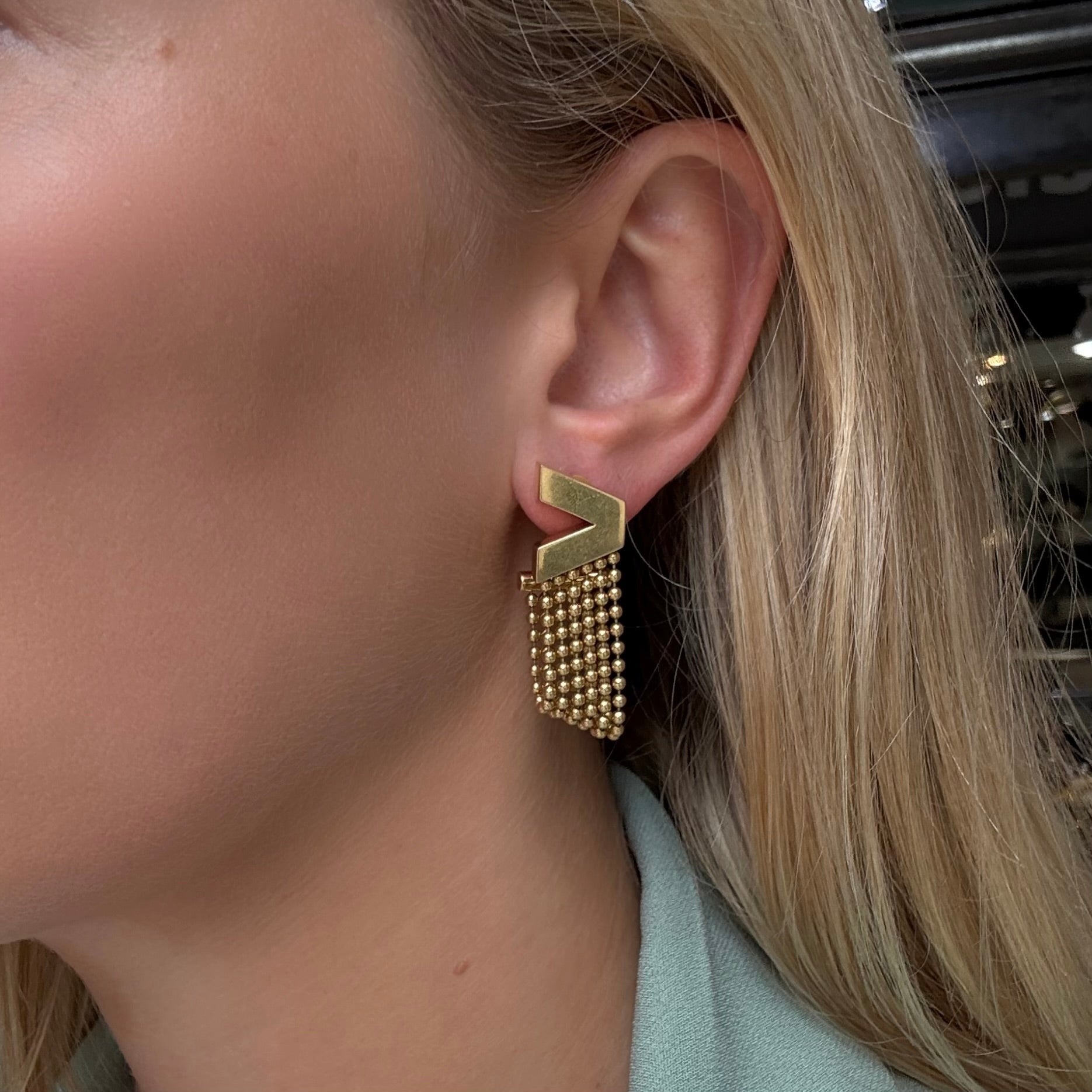 Versace Earrings-Charlotte Sayers Antique Jewellery