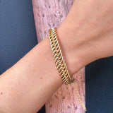 Victorian 15ct Gold Bangle-Charlotte Sayers Antique Jewellery