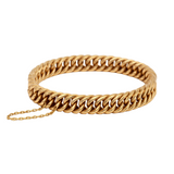 Victorian 15ct Gold Bangle-Charlotte Sayers Antique Jewellery