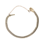 Victorian 15ct Gold Snake Link Bracelet-Charlotte Sayers Antique Jewellery