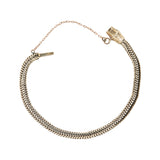 Victorian 15ct Gold Snake Link Bracelet-Charlotte Sayers Antique Jewellery