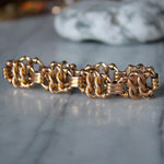 Victorian 15ct Stamped Gold Knot Bracelet-Charlotte Sayers Antique Jewellery