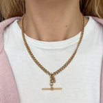 Victorian 18ct Gold Albert Chain-Charlotte Sayers Antique Jewellery