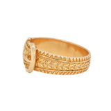 Victorian 18ct Gold Buckle Ring-Charlotte Sayers Antique Jewellery