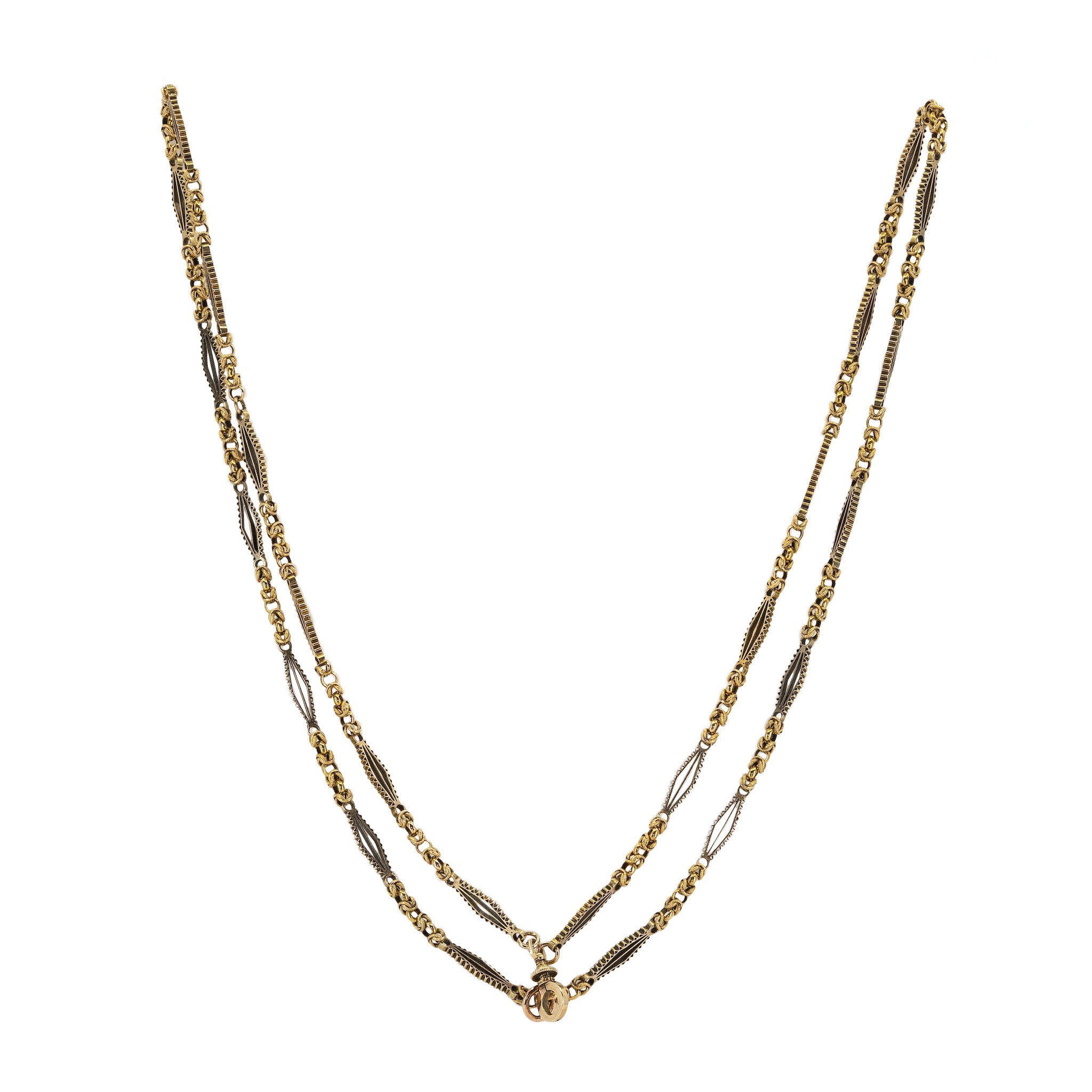 Victorian 18ct Gold Chain-Charlotte Sayers Antique Jewellery