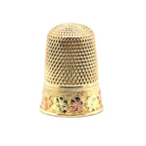 Victorian 2 Colour Gold Thimble-Charlotte Sayers Antique Jewellery