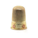 Victorian 2 Colour Gold Thimble-Charlotte Sayers Antique Jewellery