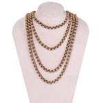 Victorian 9ct Guard Chain-Charlotte Sayers Antique Jewellery
