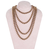 Victorian 9ct Guard Chain-Charlotte Sayers Antique Jewellery