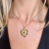 Victorian Acrostic Heart Pendant-Charlotte Sayers Antique Jewellery