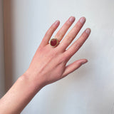 Victorian Agate Ring-Charlotte Sayers Antique Jewellery