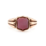 Victorian Agate Signet Ring-Charlotte Sayers Antique Jewellery