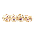 Victorian Amethyst Bracelet-Charlotte Sayers Antique Jewellery