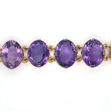 Victorian Amethyst Bracelet-Charlotte Sayers Antique Jewellery