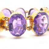 Victorian Amethyst Bracelet-Charlotte Sayers Antique Jewellery