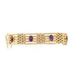 Victorian Amethyst Bracelet-Charlotte Sayers Antique Jewellery