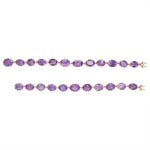 Victorian Amethyst Bracelets-Charlotte Sayers Antique Jewellery