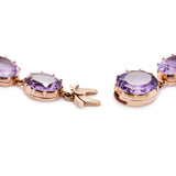 Victorian Amethyst Bracelets-Charlotte Sayers Antique Jewellery