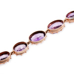 Victorian Amethyst Bracelets-Charlotte Sayers Antique Jewellery