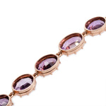 Victorian Amethyst Bracelets-Charlotte Sayers Antique Jewellery