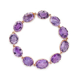 Victorian Amethyst Bracelets-Charlotte Sayers Antique Jewellery