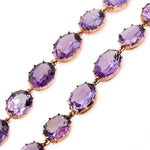 Victorian Amethyst Bracelets-Charlotte Sayers Antique Jewellery