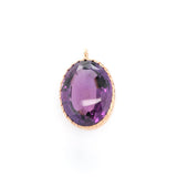 Victorian Amethyst Pendant-Charlotte Sayers Antique Jewellery