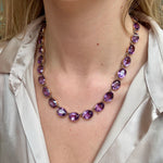 Victorian Amethyst Rivière-Charlotte Sayers Antique Jewellery