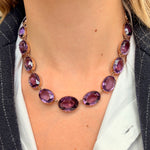 Victorian Amethyst Rivière-Charlotte Sayers Antique Jewellery