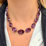 Victorian Amethyst Rivière-Charlotte Sayers Antique Jewellery