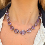 Victorian Amethyst Rivière-Charlotte Sayers Antique Jewellery