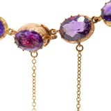 Victorian Amethyst Rivière-Charlotte Sayers Antique Jewellery