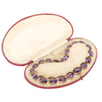 Victorian Amethyst Rivière-Charlotte Sayers Antique Jewellery