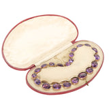 Victorian Amethyst Rivière-Charlotte Sayers Antique Jewellery