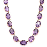 Victorian Amethyst Rivière-Charlotte Sayers Antique Jewellery