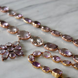 Victorian Amethyst Rivière With Pendant & Bracelet-Charlotte Sayers Antique Jewellery