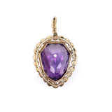 Victorian Amethyst and Pearl Pendant-Charlotte Sayers Antique Jewellery