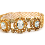 Victorian Aquamarine Bracelet-Charlotte Sayers Antique Jewellery