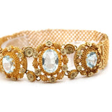 Victorian Aquamarine Bracelet-Charlotte Sayers Antique Jewellery