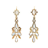 Victorian Aquamarine Earrings-Charlotte Sayers Antique Jewellery