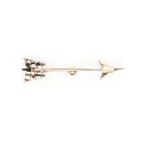 Victorian Arrow Brooch-Charlotte Sayers Antique Jewellery