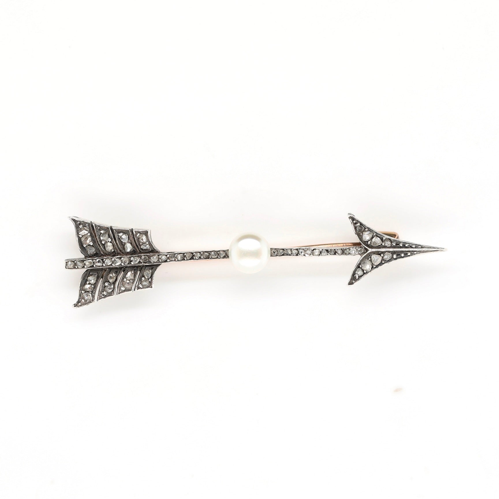 Victorian Arrow Brooch-Charlotte Sayers Antique Jewellery