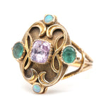 Victorian Arts and Crafts Ring-Charlotte Sayers Antique Jewellery