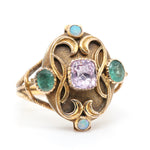 Victorian Arts and Crafts Ring-Charlotte Sayers Antique Jewellery