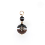 Victorian Banded Agate Pendant-Charlotte Sayers Antique Jewellery