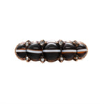 Victorian Banded Agate Ring-Charlotte Sayers Antique Jewellery