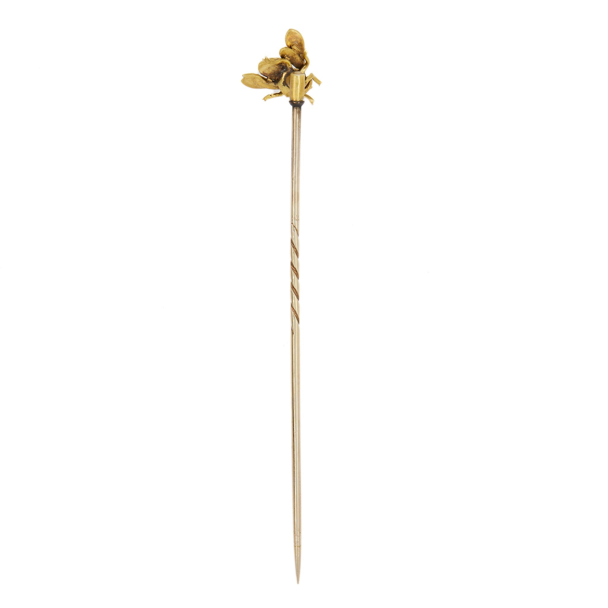 Victorian Bee Stick Pin-Charlotte Sayers Antique Jewellery