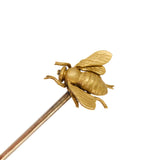 Victorian Bee Stick Pin-Charlotte Sayers Antique Jewellery