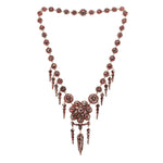 Victorian Bohemian Garnet Necklace-Charlotte Sayers Antique Jewellery