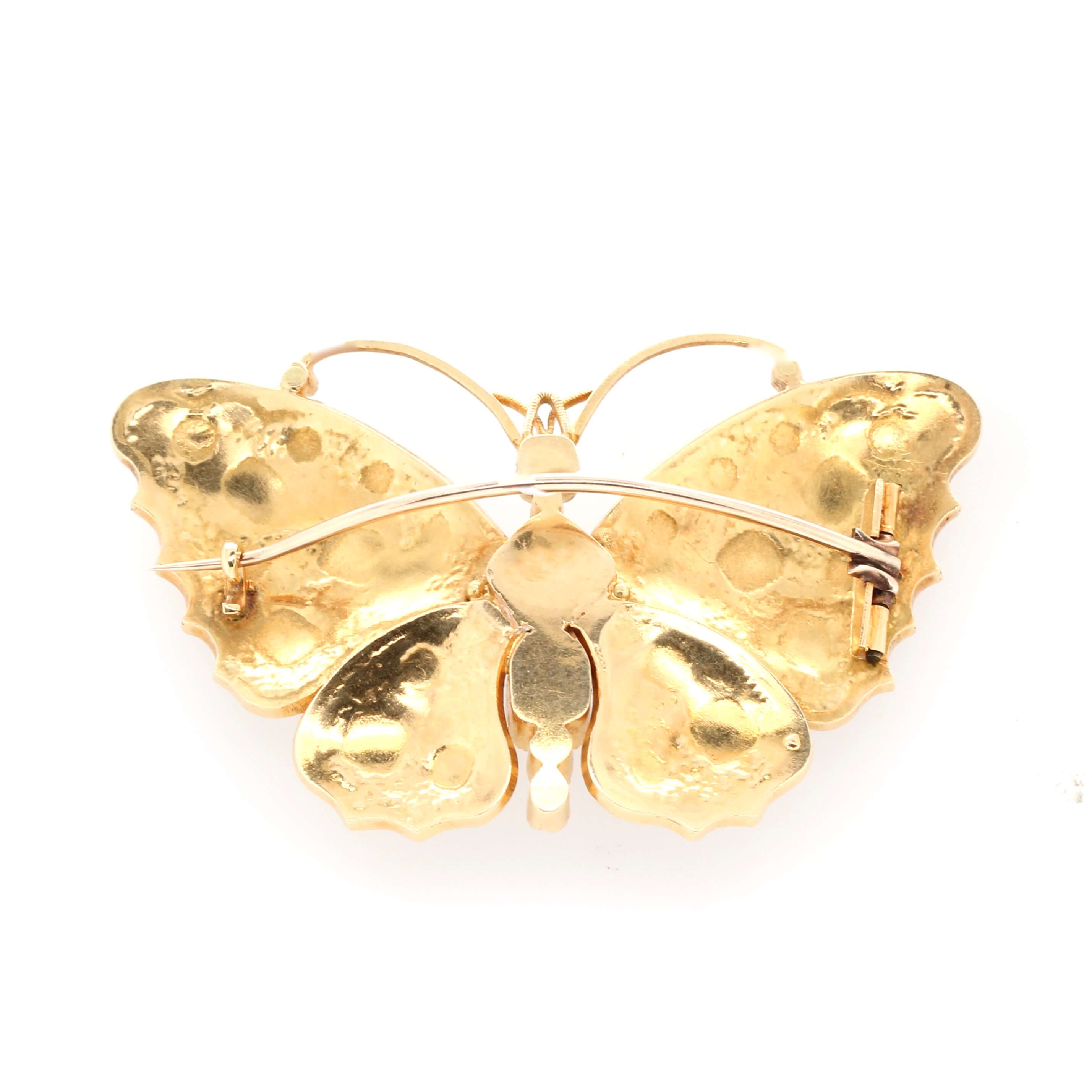 Victorian Butterfly Brooch-Charlotte Sayers Antique Jewellery